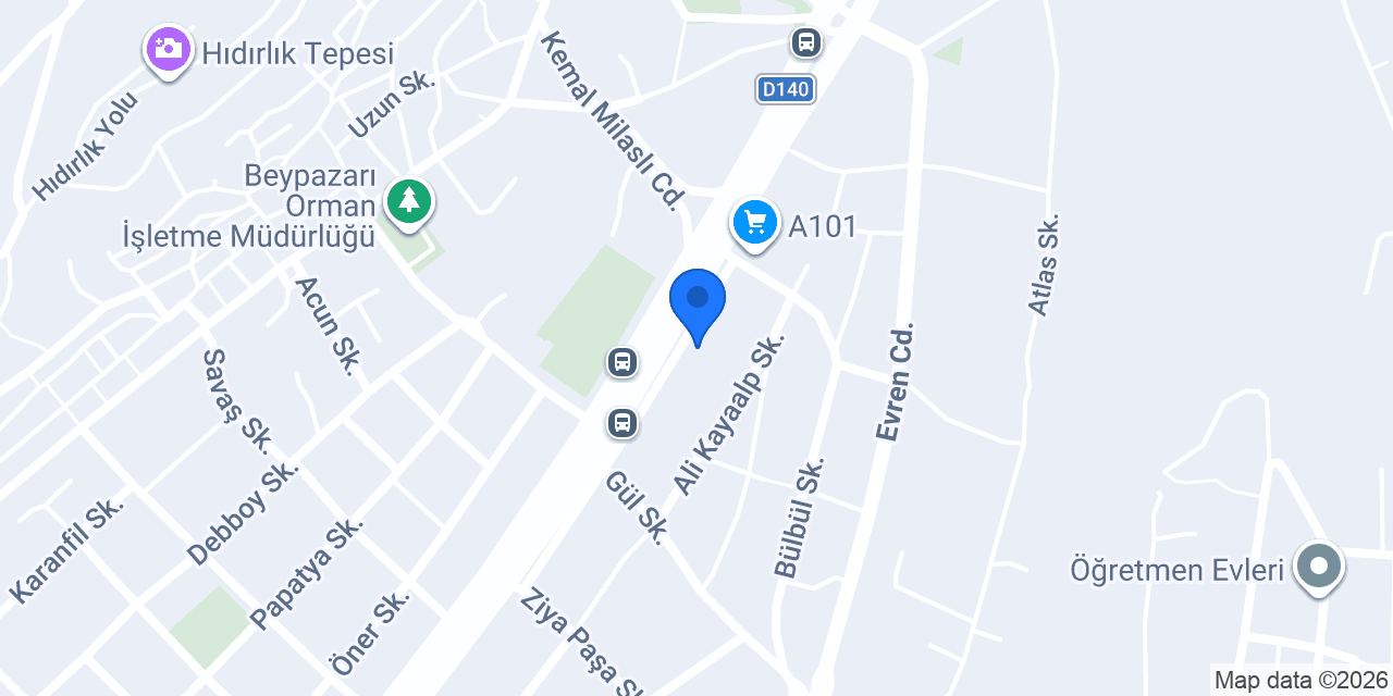 GÖÇMEN ASANSÖR konumu