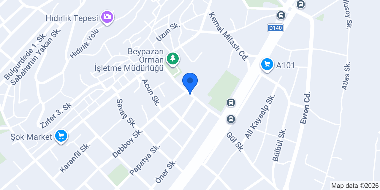Işık Optik konumu