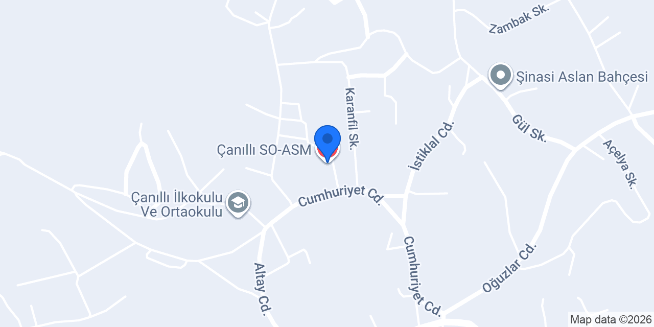 Çanıllı So-asm konumu