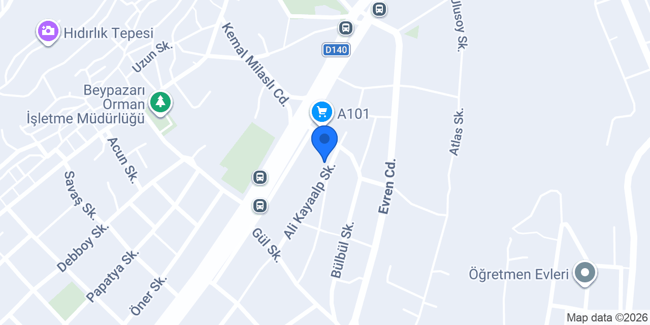Demirci kepçe hafriyat konumu