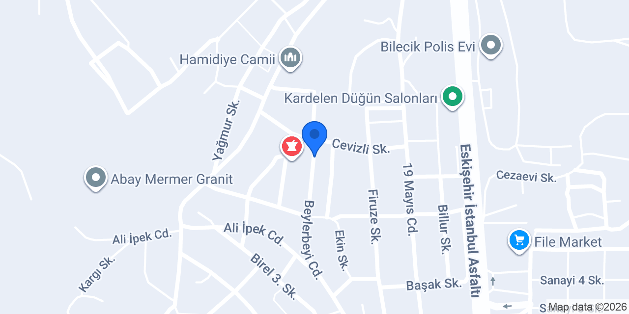 Şirineller Anaokulu konumu