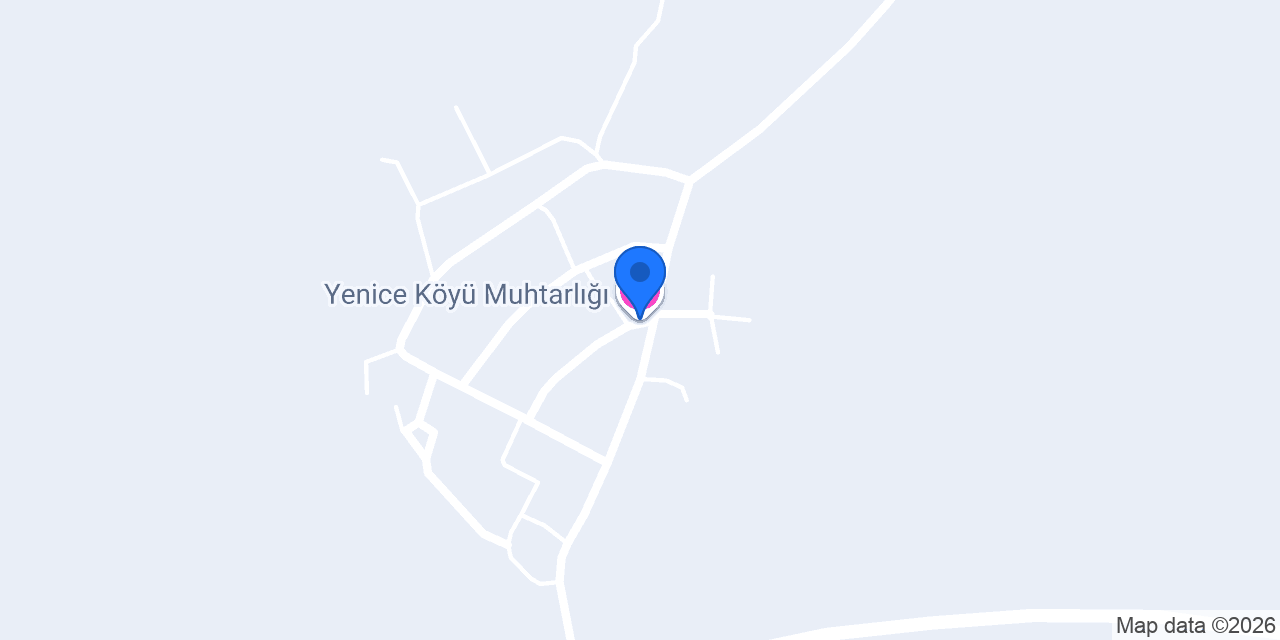 Yenice Köyü Muhtarlığı konumu