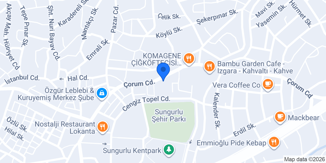 OSES ÇİĞ KÖFTE konumu