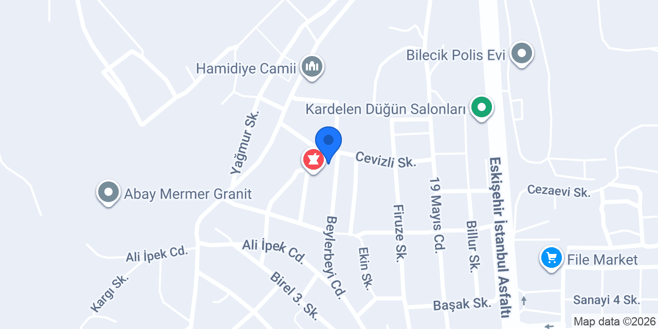 Ahmet özünlü Bilpa Ticaret konumu