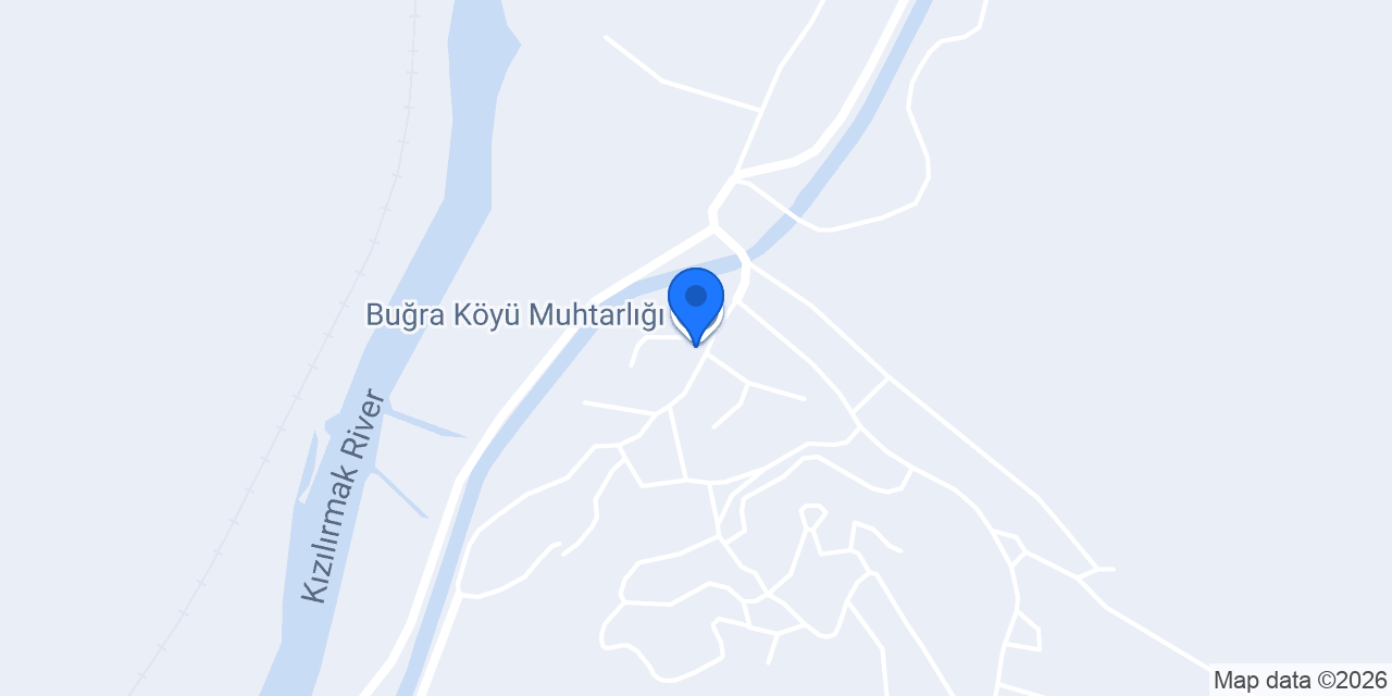 Buğra Köyü Muhtarlığı konumu