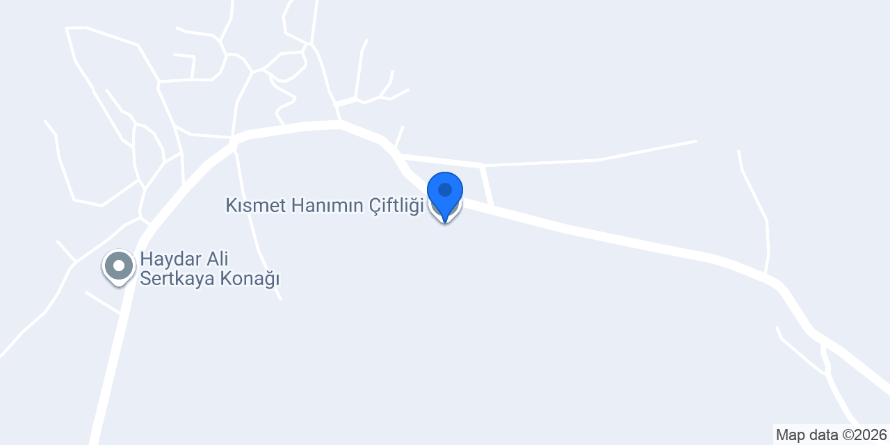 Kısmet Hanımın Çiftliği konumu