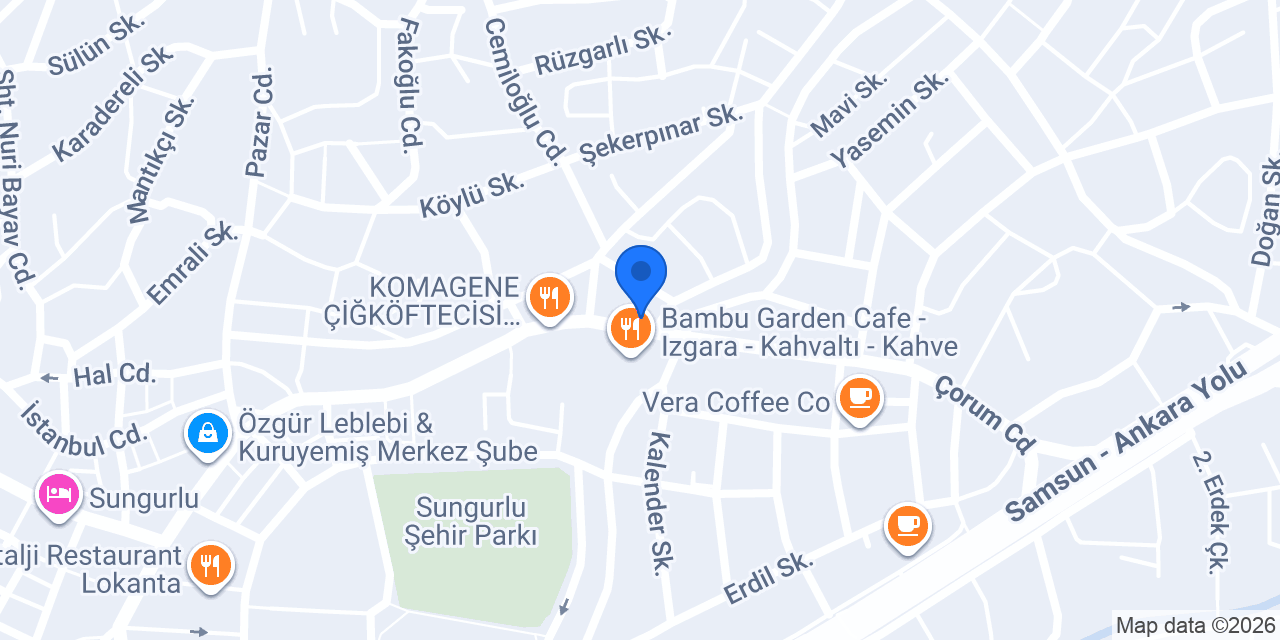 ÖYKÜ DÜRÜM SUNGURLU konumu