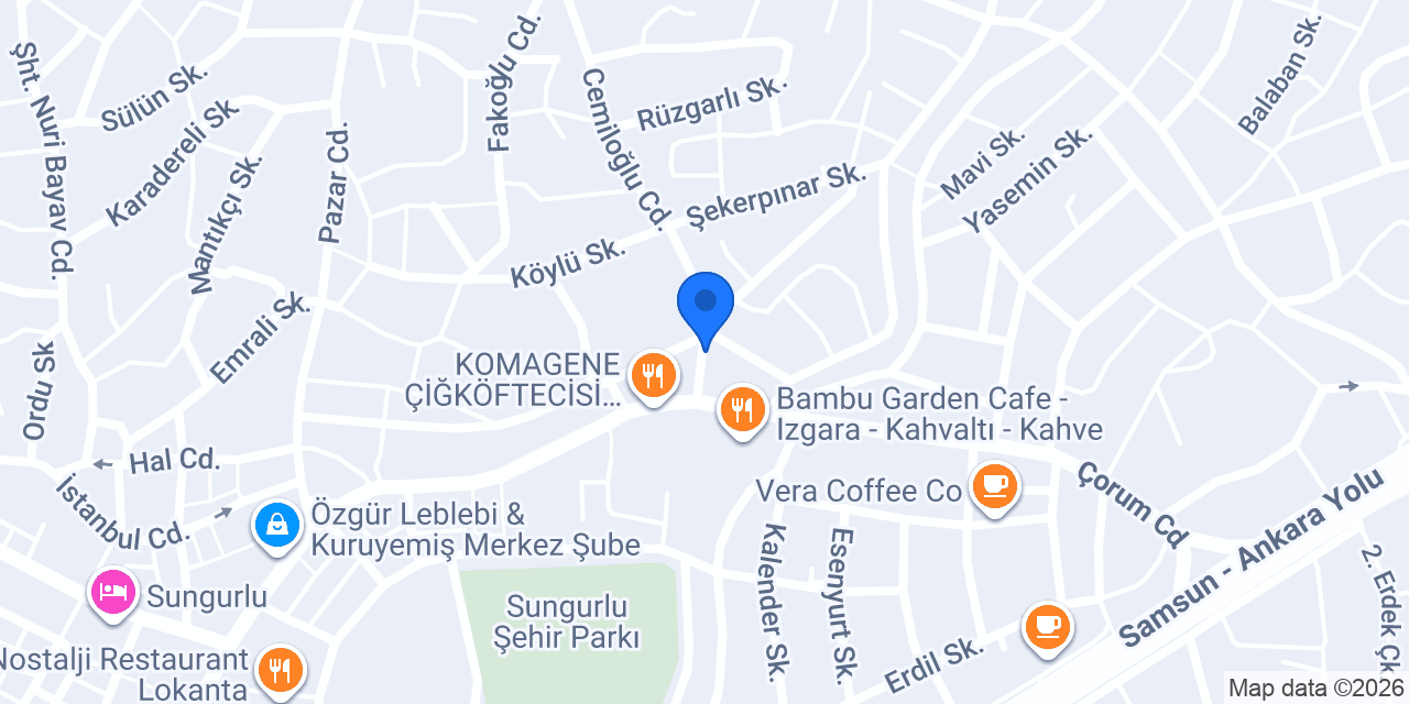 Gülem Mobilya konumu