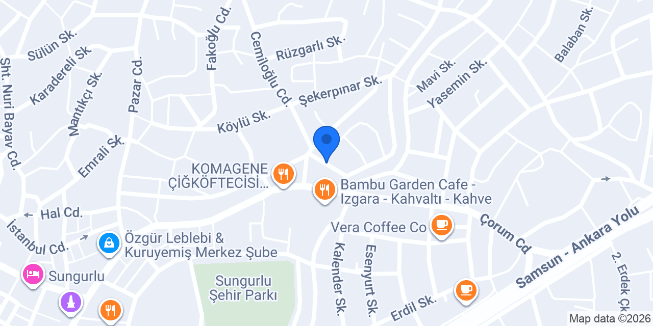 Vizyon Bayan Kuaförü konumu