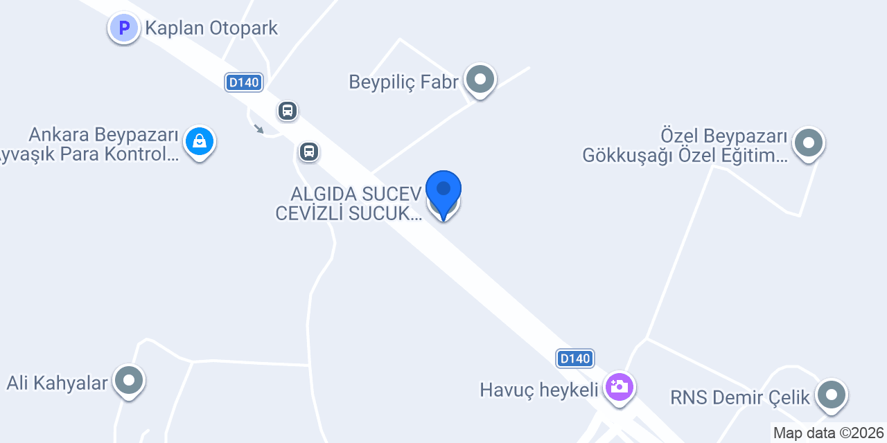 ALGIDA SUCEV CEVİZLİ SUCUK - PESTİL - KÖME - CEZERYE konumu