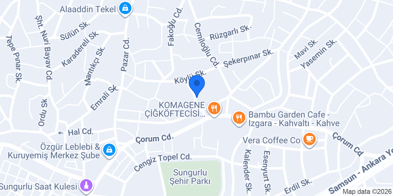 İsmetpaşa İlkokulu konumu