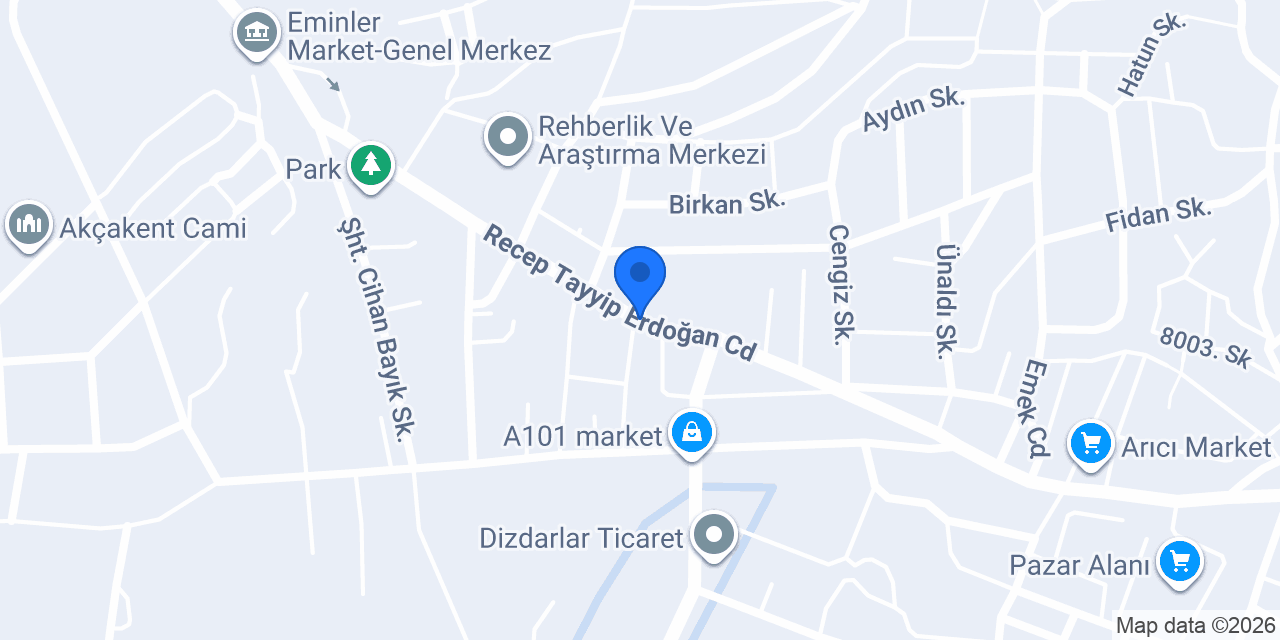 Keçebaşoğulları Ticaret konumu