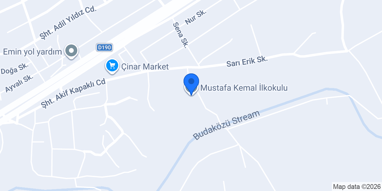 Mustafa Kemal İlkokulu konumu