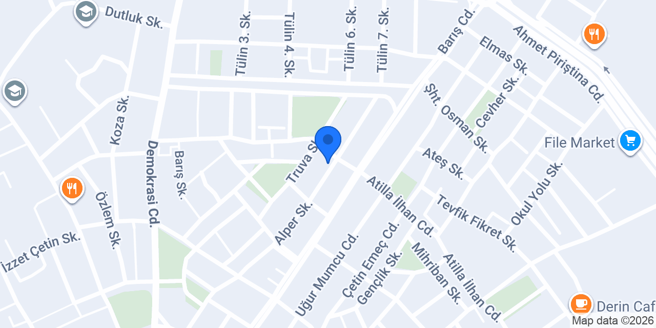 Artifact 3D Baskı ve Tasarım konumu