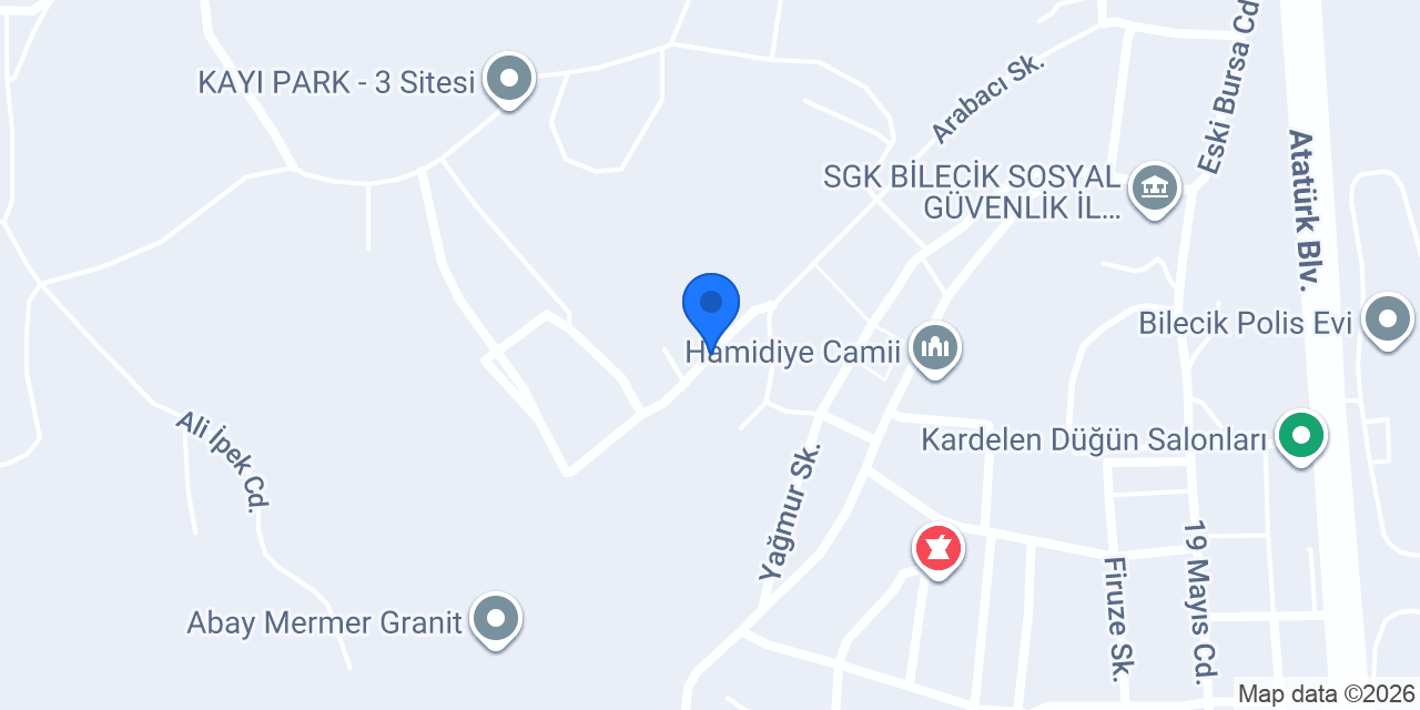 Zeki Bilecik Tesisat konumu