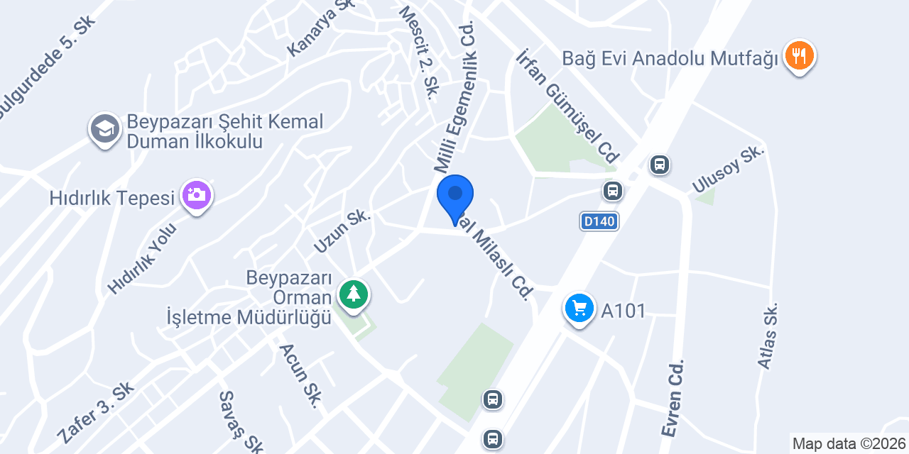 Mutlu Erkek Kuaför Salonu konumu