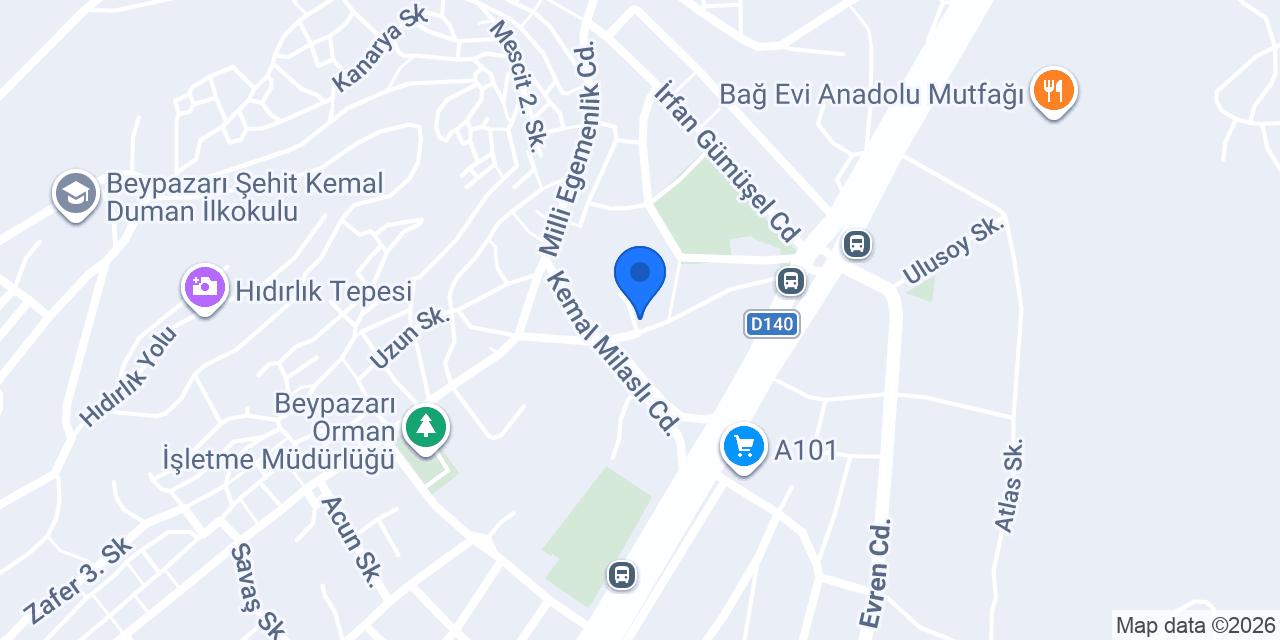 KÖSE OTOPARK konumu