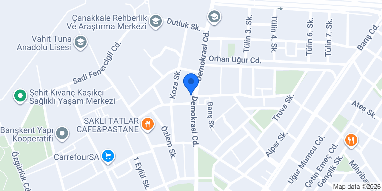 EBRU BAL ECZANESİ konumu