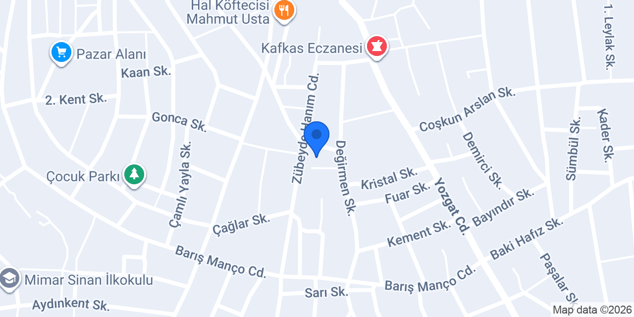 Dumlupınar İlkokulu konumu