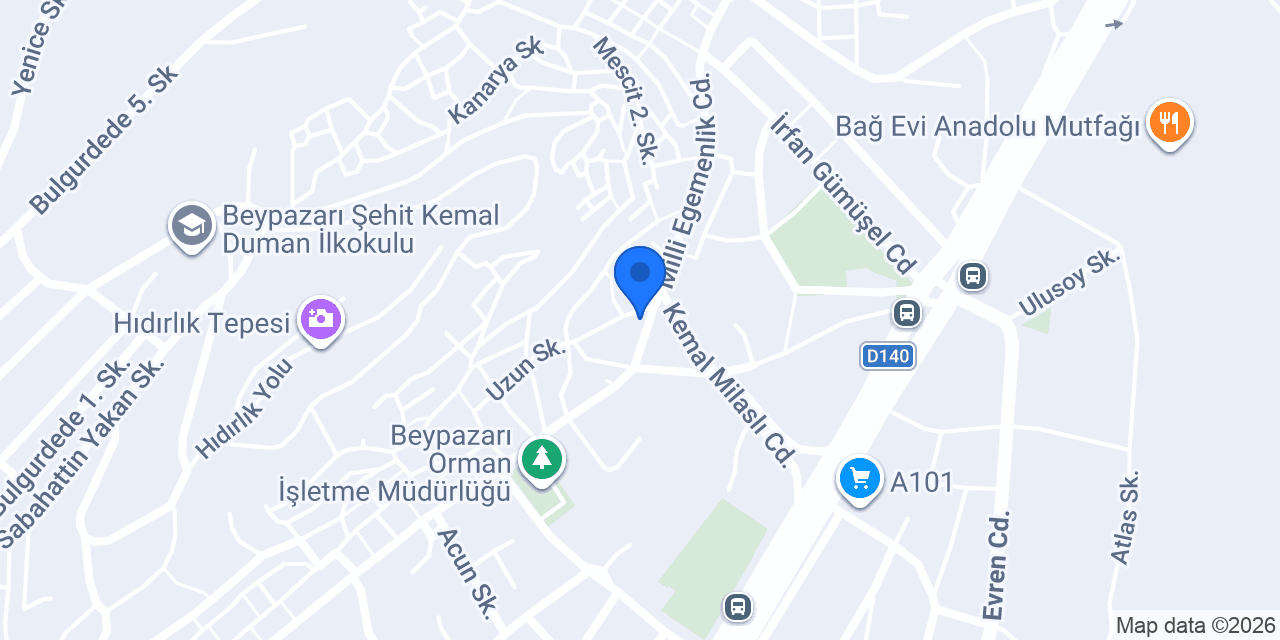 HAS TAVUK DÖNER & TAVUK PİLAV konumu