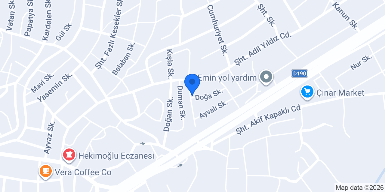 Okyanus Halı Yıkama konumu