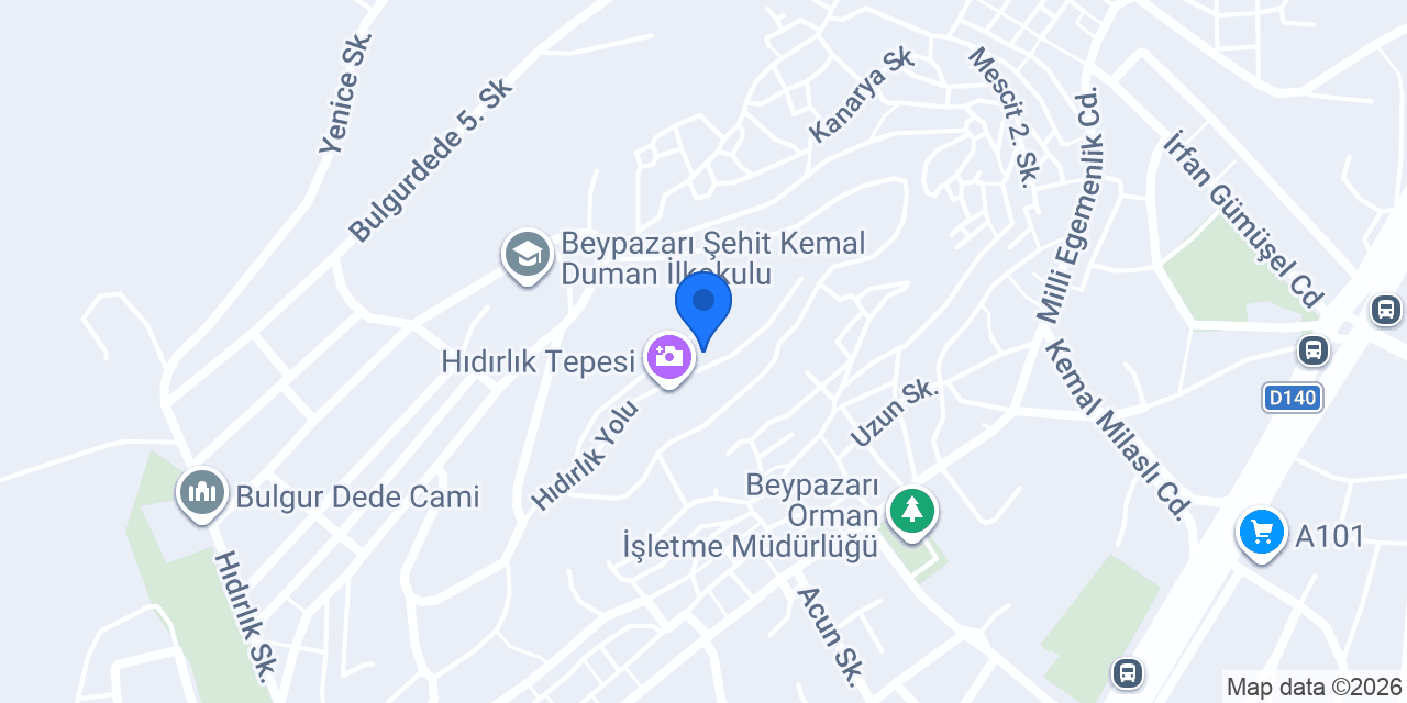 Hıdırlık Butik Otel & Restorant &Davet konumu