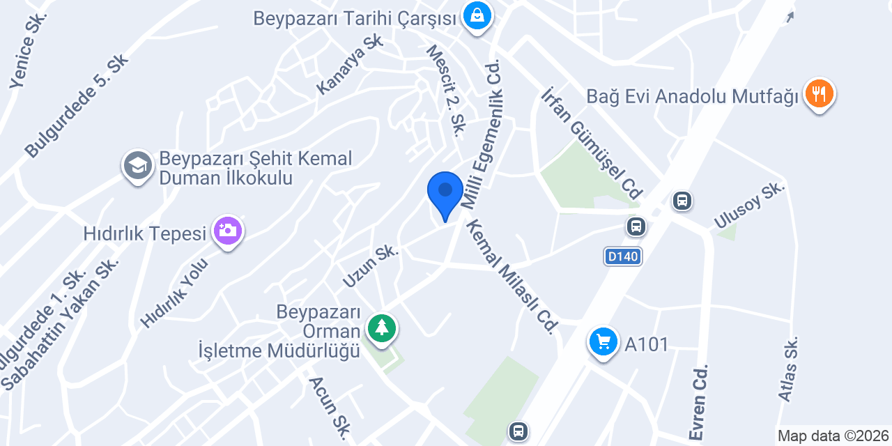 Ünal Veteriner Kliniği konumu