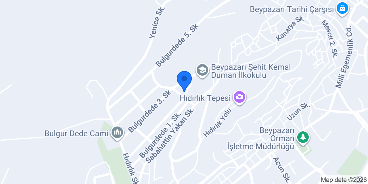 Altay İlkokulu konumu
