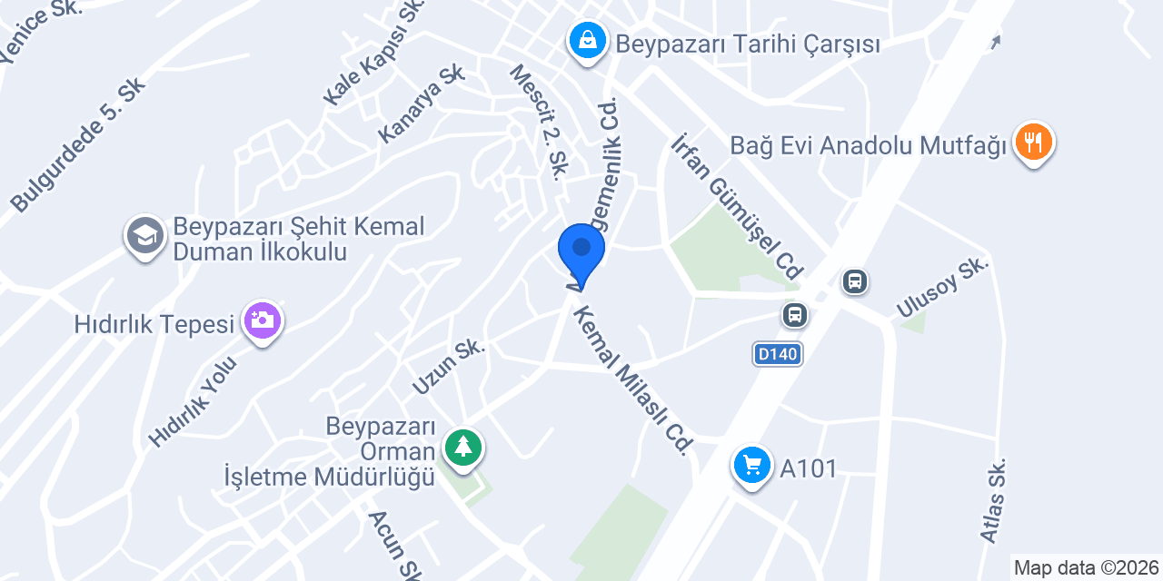 Merkez Eczanesi konumu