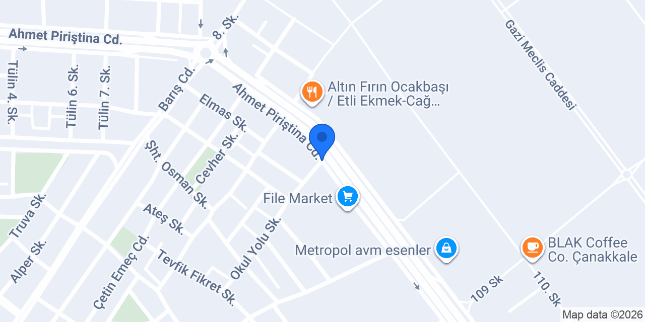 TEKİN YAPI SATIŞ OFİSİ konumu