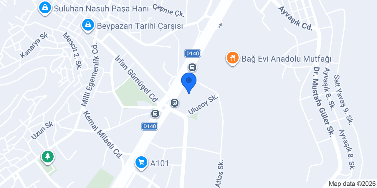 Çelen Hediyelik konumu