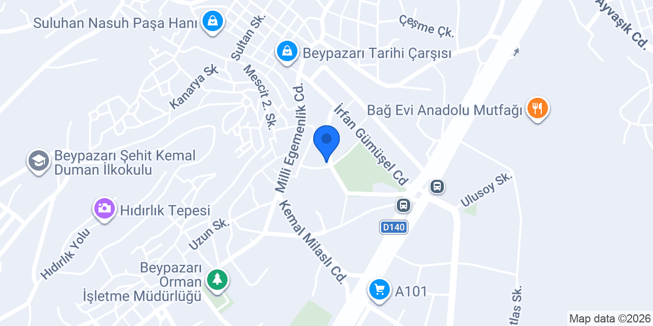 Gümüş Sarayı konumu