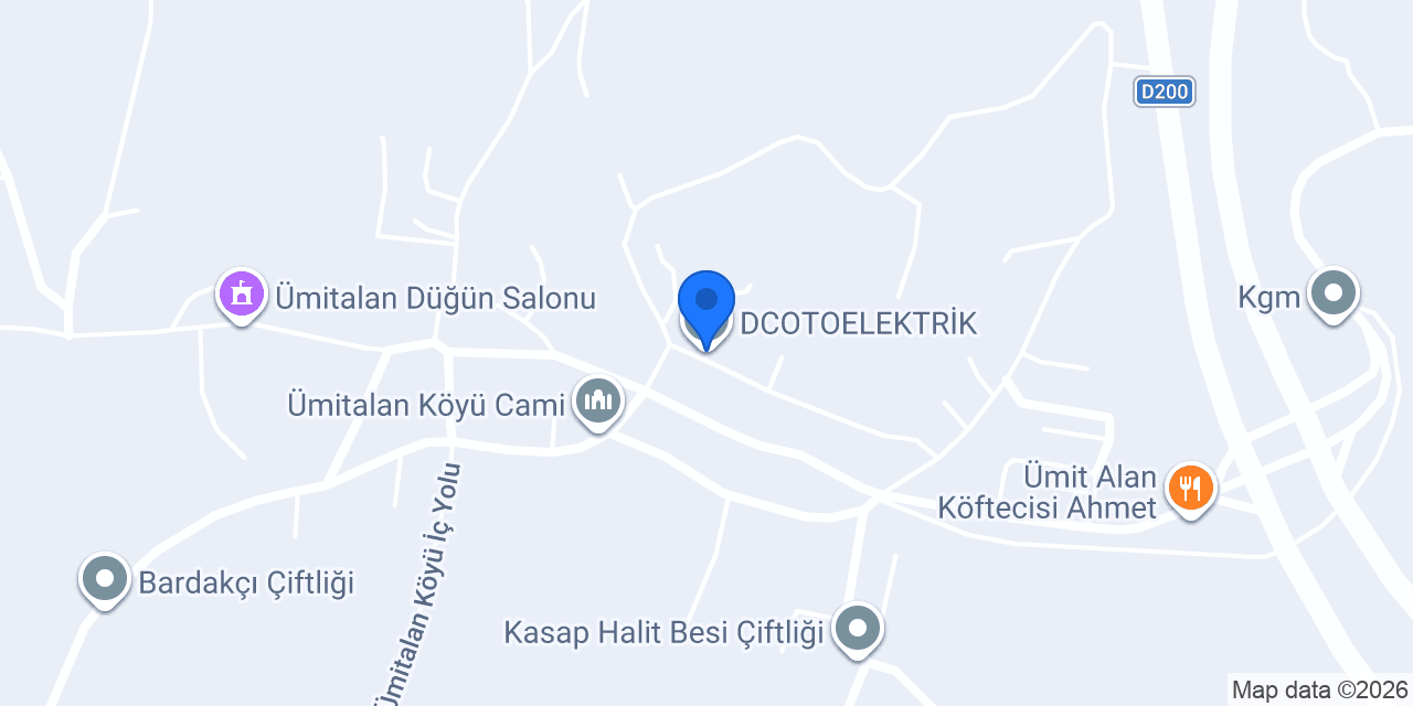 DCOTOELEKTRİK konumu