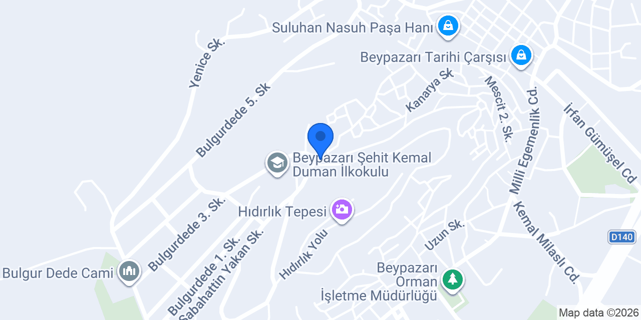 Hıdırlıktepe Sağlık Ocağı konumu