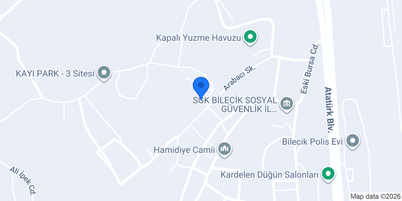 Bilecik Huzurevi konumu