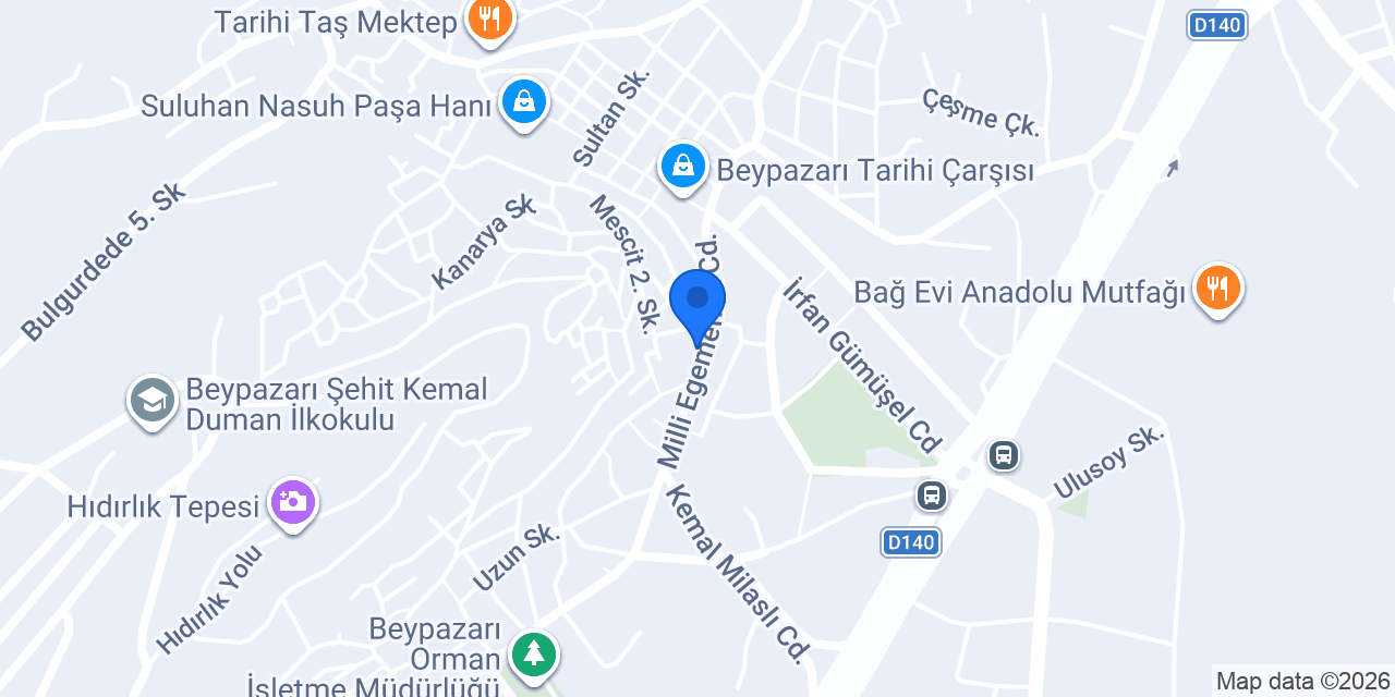 Selam Hotel konumu