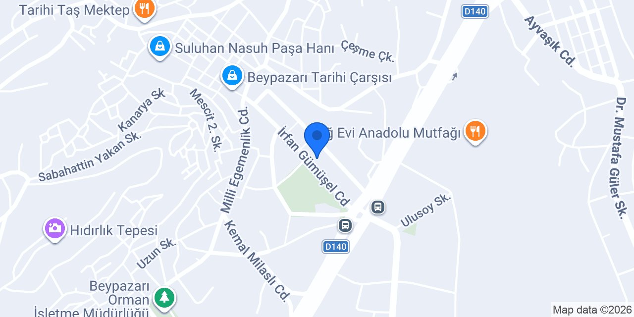 BEYPALAS HOTEL konumu