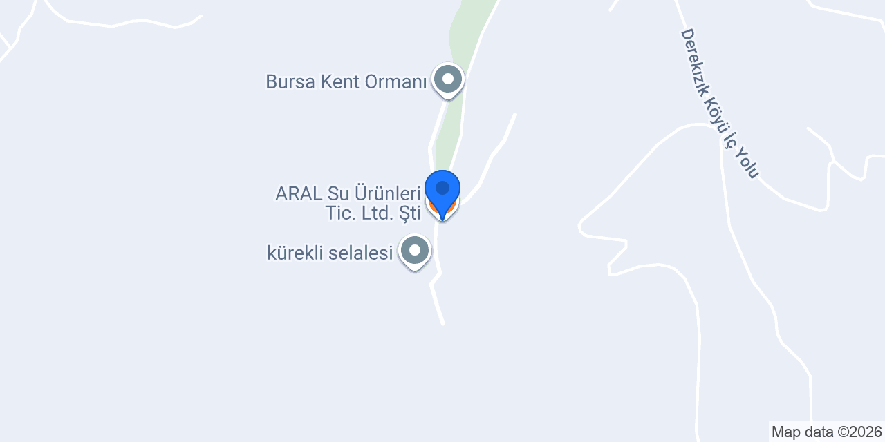 ARAL Su Ürünleri Tic. Ltd. Şti konumu