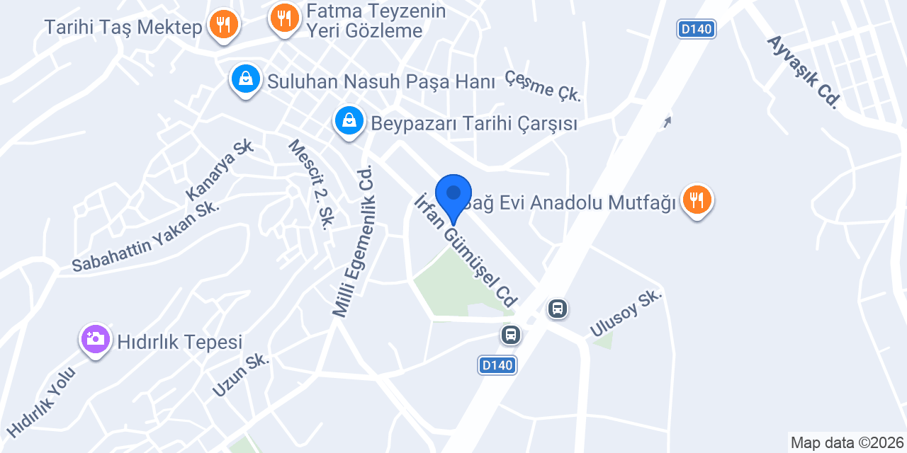 Ziraat Bankası Beypazarı Şubesi konumu