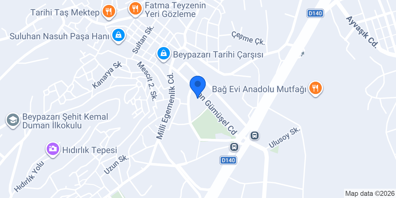Sarraf Paşaoğlu Kuyumculuk konumu