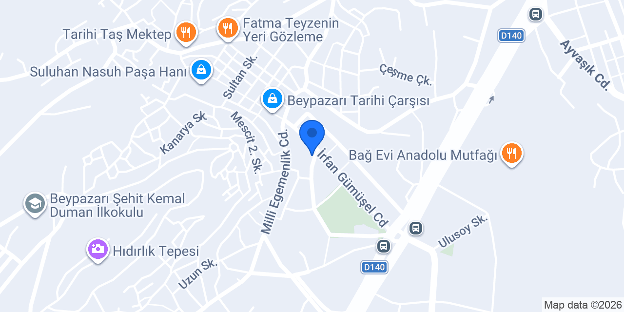 Gardırop konumu