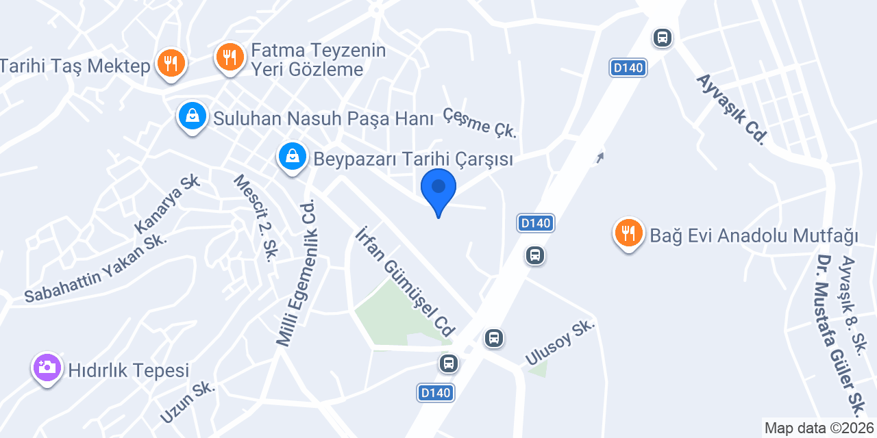 beypazarı derin dev temizlik konumu