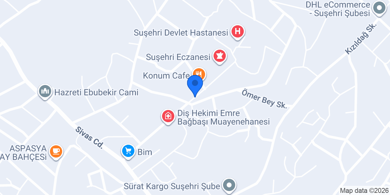 GÜNEY KIRTASİYE konumu
