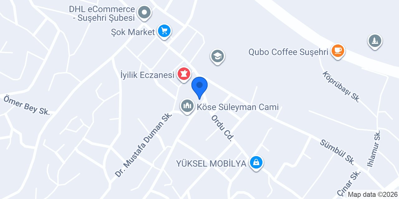 Kutlu Mobilya konumu