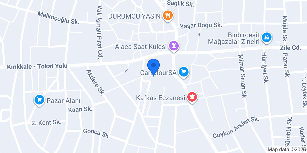 Yılmaz Sigorta konumu