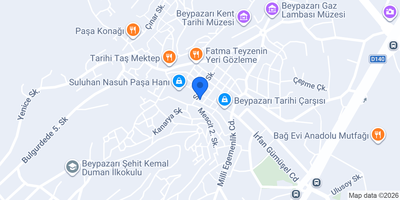 Beypazarı Yöresel Ürünleri konumu