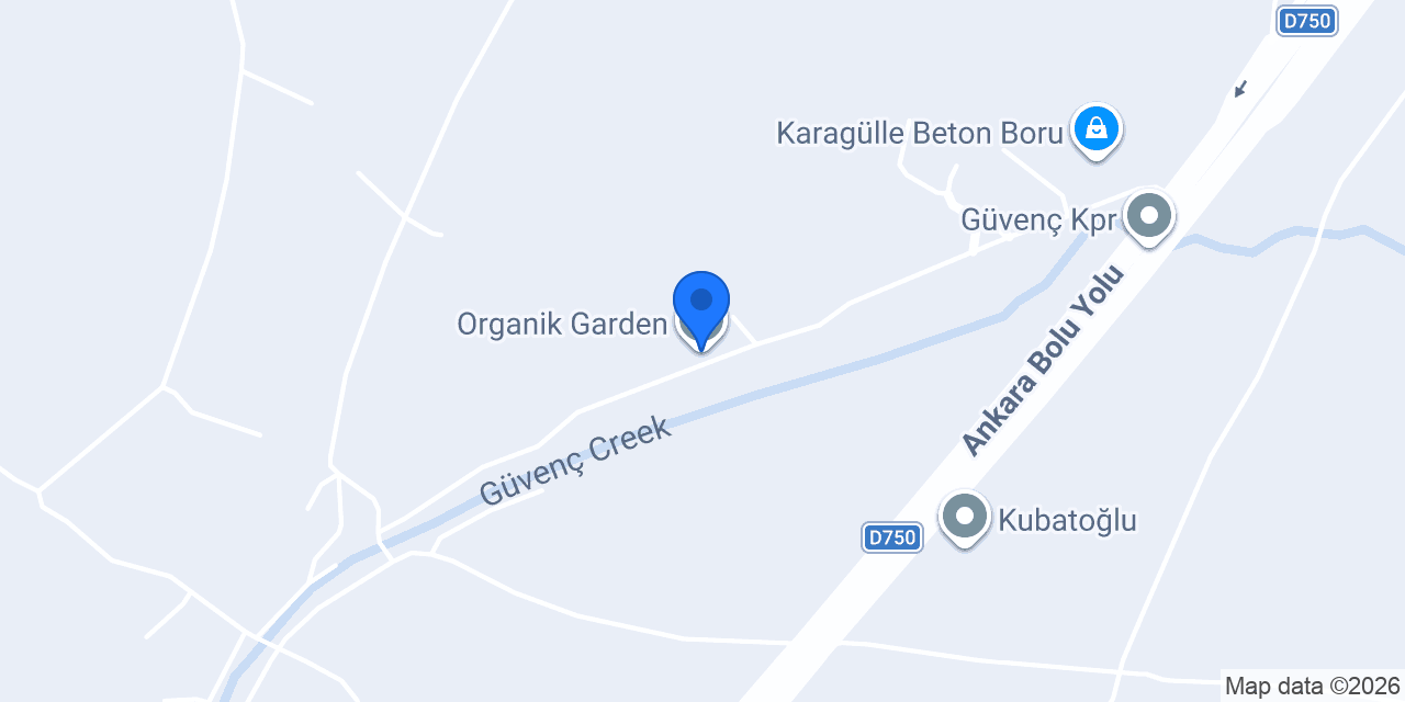 Organik Garden konumu