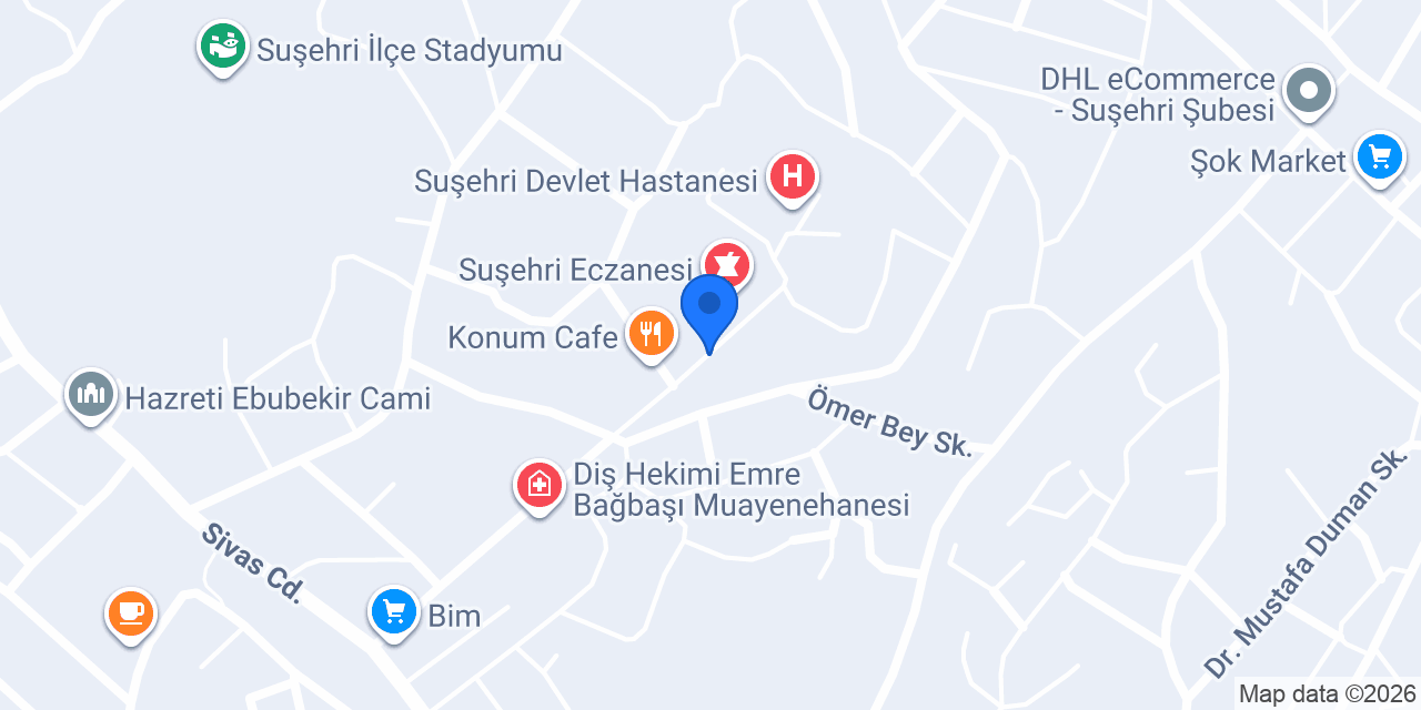 SevgiEczanesi konumu
