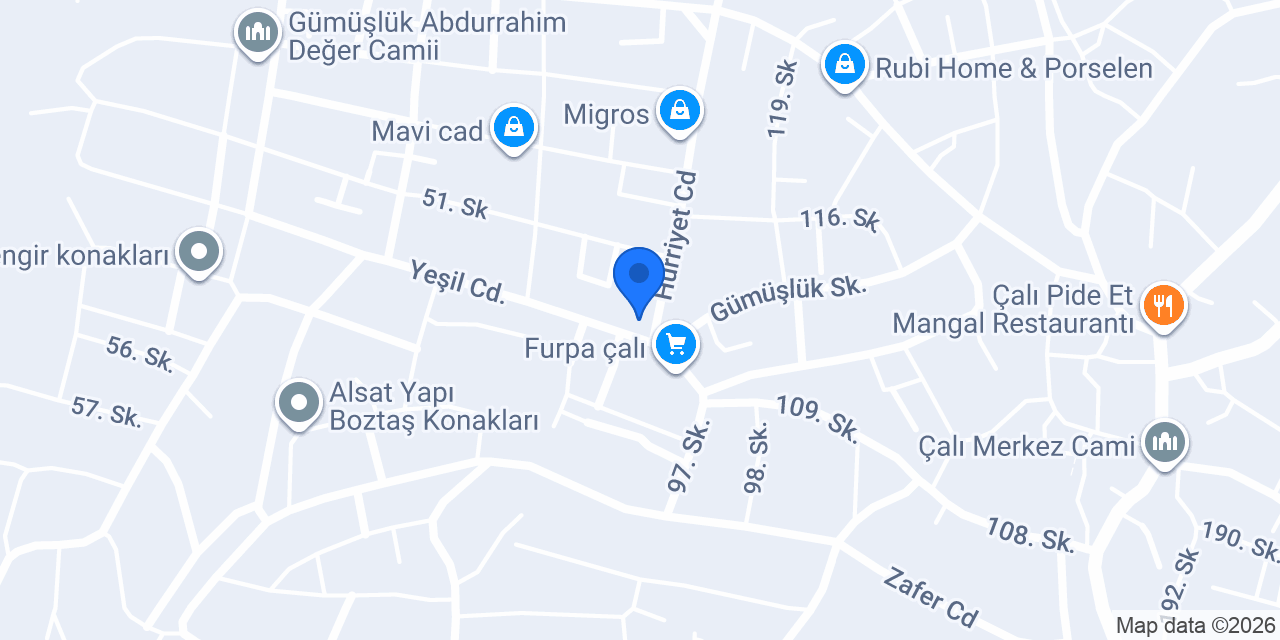 Ergül İnşaat konumu