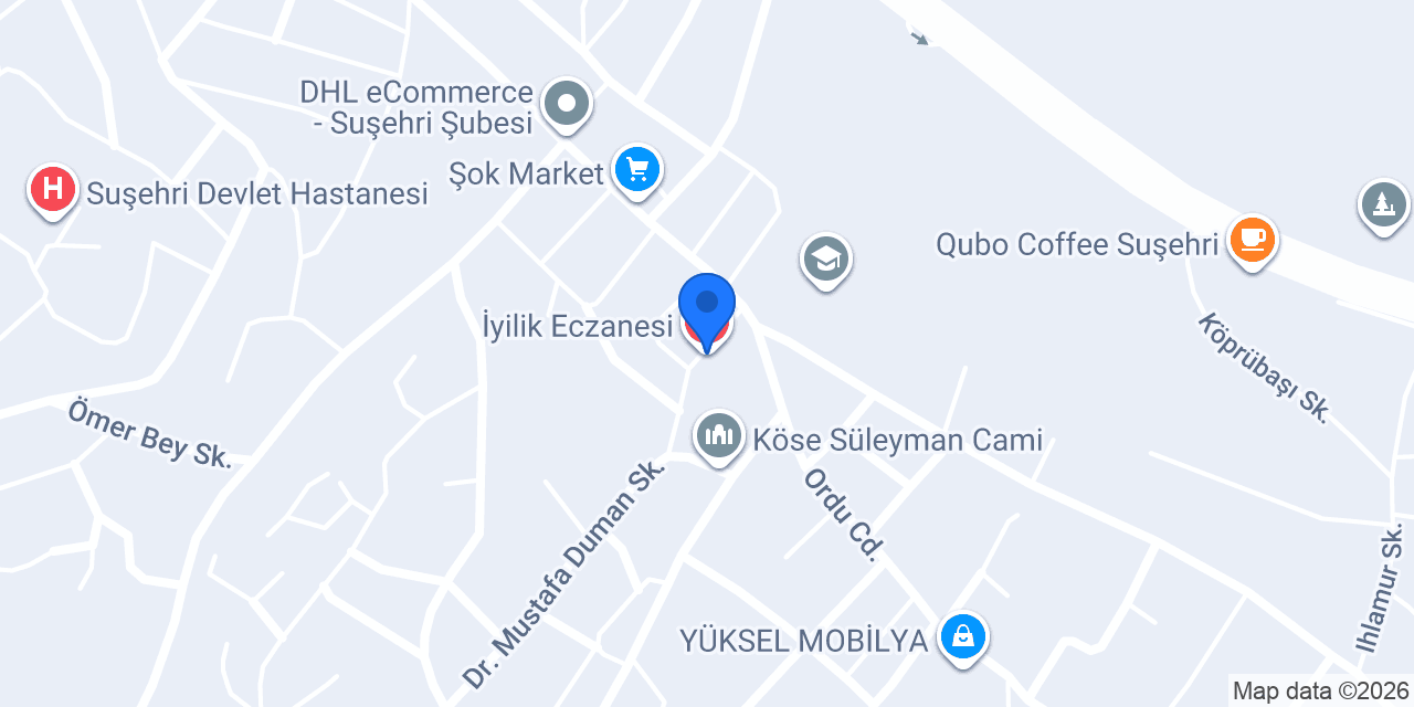 İyilik Eczanesi konumu